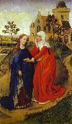 Rogier van der Weyden Visitation of Mary  e oil